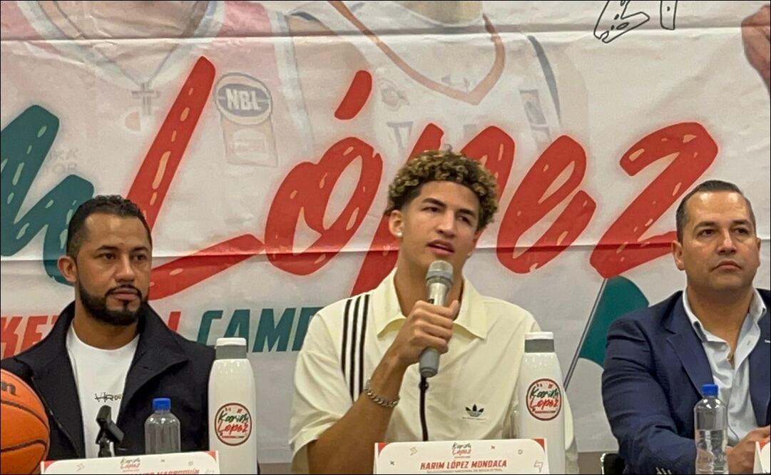 Karim López no tiene presión por llegar a la NBA y tampoco tiene preferencia por alguna franquicia / FOTO: Alberto Vargas - EL UNIVERSAL