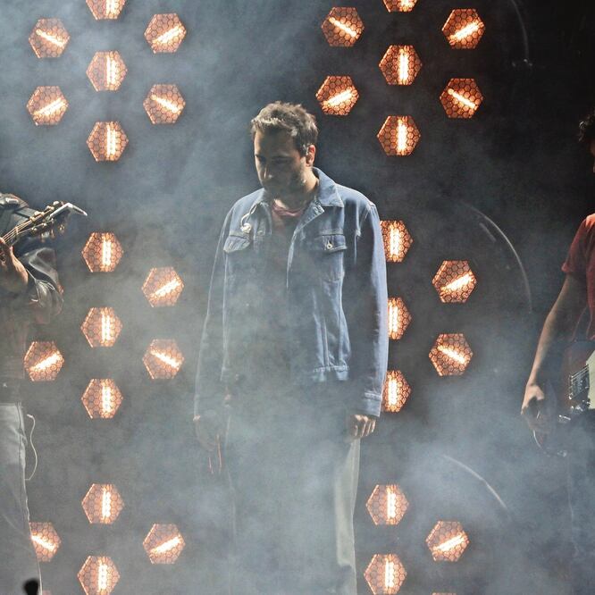 Cada integrante expresó su emoción por estar en el Auditorio Nacional. Foto: CARLOS MEJÍA. EL UNIVERSAL.