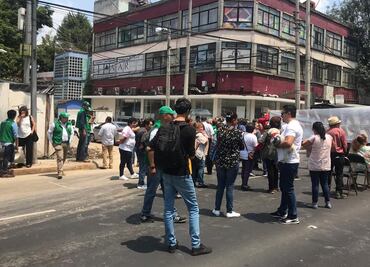 Habitantes del Multifamiliar bloquean Calzada de Tlalpan