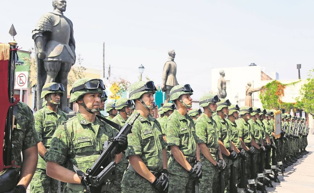 La baja de elementos de las Fuerzas Armadas se ha acentuado en la administración del presidente López Obrador. Foto: Archivo/ El Universal