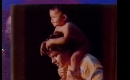 El día que Juan Gabriel presentó a su primer hijo