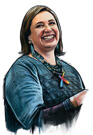 El retrato de Xóchitl Gálvez y los jeques