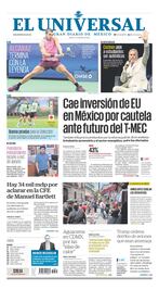 Portada impresa del 6 de septiembre de 2025