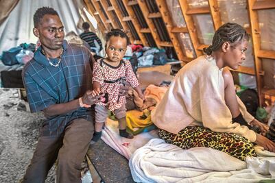 El Alacrán, nuevo refugio para haitianos