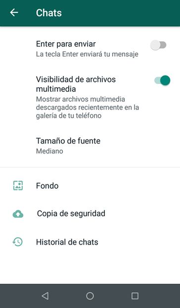 Cómo evitar que las fotos de WhatsApp ocupen espacio en tu celular