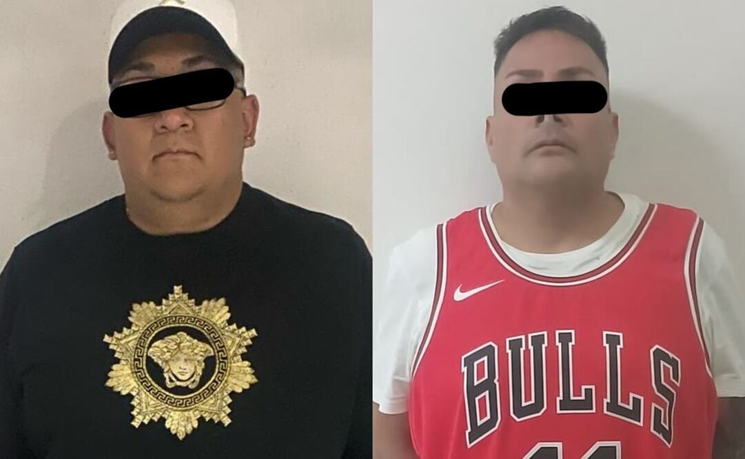 Policías municipales de Ecatepec arrestaron en la colonia Fuentes de Aragón a dos presuntos integrantes de la célula delictiva autodenominada “La Chokiza”. Foto: Especial