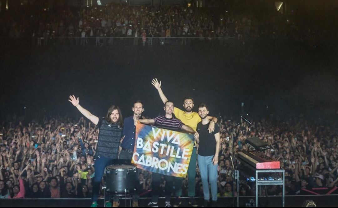 Bastille. Foto: Instagram