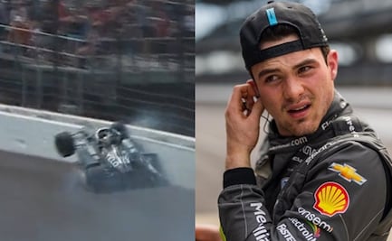 ¡Lamentable! El mexicano Pato O'Ward sufre un accidente durante las 500 millas de Indianápolis