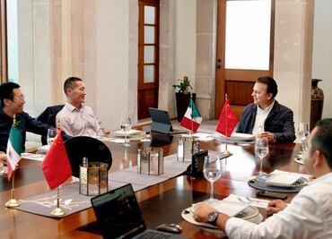 Gobernador Esteban Villegas negocia con empresas chinas para establecer plantas en Durango