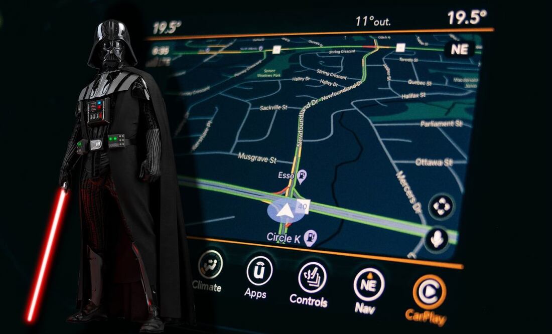 Cómo activar la voz de Darth Vader en tu GPS. Imagen: Unsplash