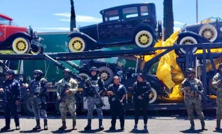 Roban autos clásicos en Puebla y los recuperan horas después; habían participado en un evento realizado en Cancún