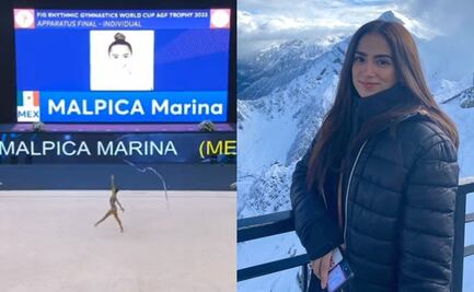 Finaliza Marina Malpica en histórico octavo lugar de la Copa del Mundo de Gimnasia Rítmica
