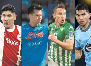 El panorama de los futbolistas mexicanos en Europa para la siguiente temporada