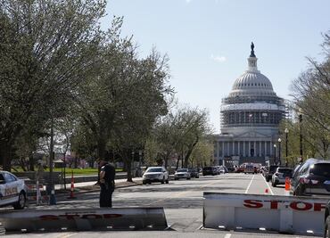 Policía confisca rifle automático cerca del Capitolio en Estados Unidos