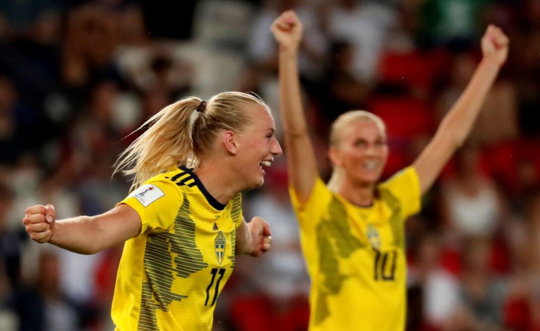 Suecia avanza a cuartos de final. Foto: agencias 