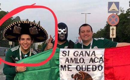 Hijo de Felipe Calderón apoya al "Tri" en Rusia