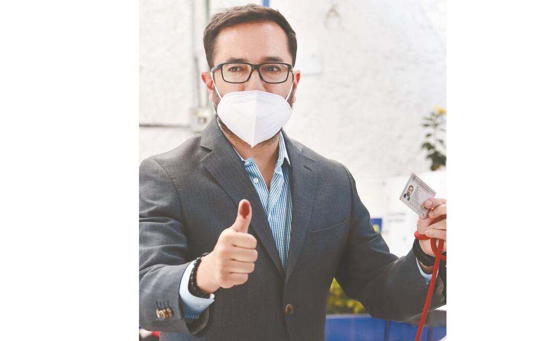 Candidatos de Morena, como Romo, se declararon ganadores. Foto: Berenice Fregoso/El Universal.