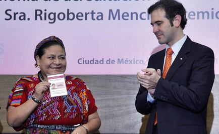 Menchú se solidariza con padres de caso Ayotzinapa