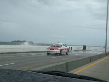 Hay norte en Veracruz y se transforma en tormenta