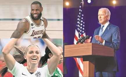LeBron James encabeza reacciones de deportistas ante triunfo de Joe Biden