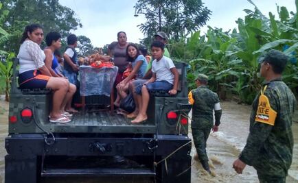 Suman 13 localidades afectadas por inundaciones en Tabasco