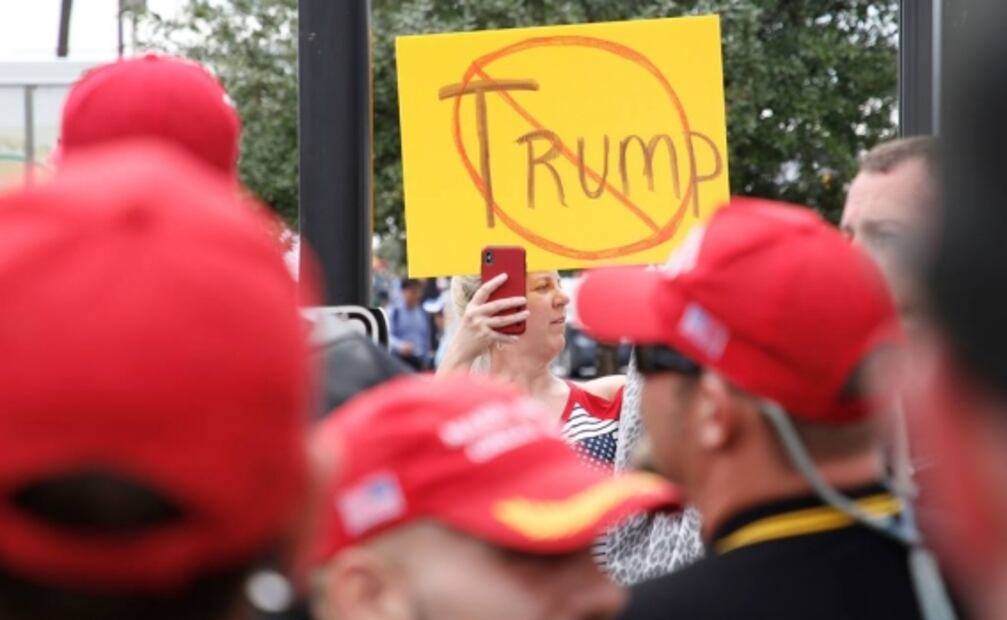 Así esperan en Orlando a Trump para escuchar anuncio sobre reelección
