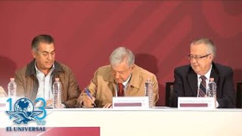 AMLO firma decreto para bajar impuestos y aumentar salario en la frontera norte