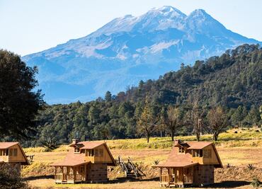 Canto del Bosque: cabañas y caminatas siderales en Tlaxcala