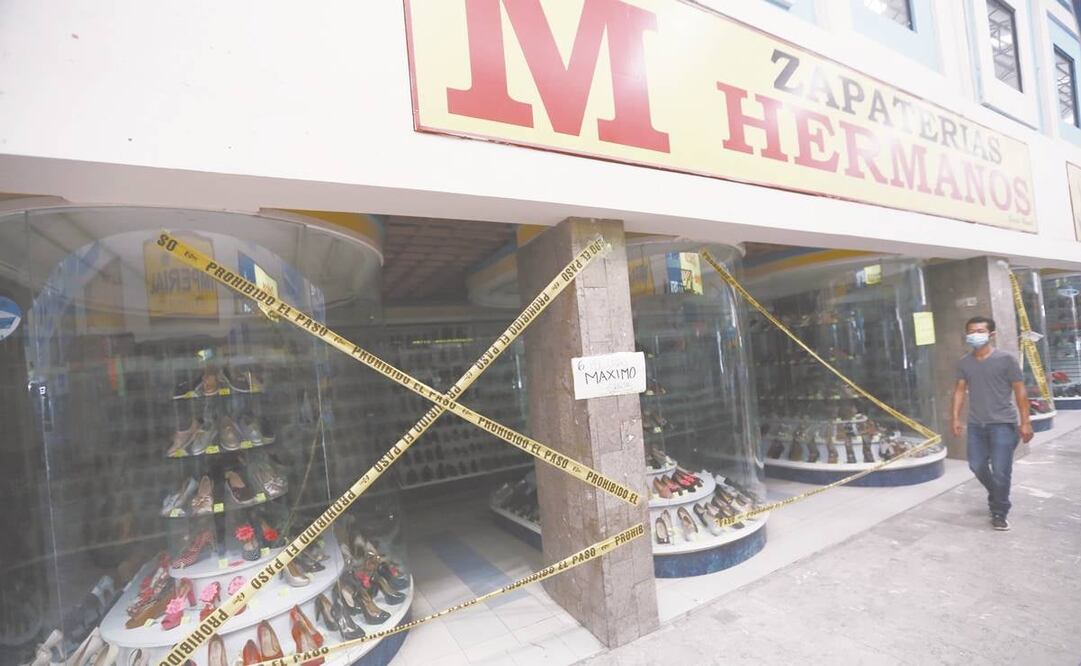 En Chihuahua serán suspendidas la mayoría de las actividades económicas no esenciales y habrá sanciones por no usar cubrebocas en todo el estado, ante el regreso al color rojo en el semáforo epidemiológico. Foto: Christian Torres. EL UNIVERSAL