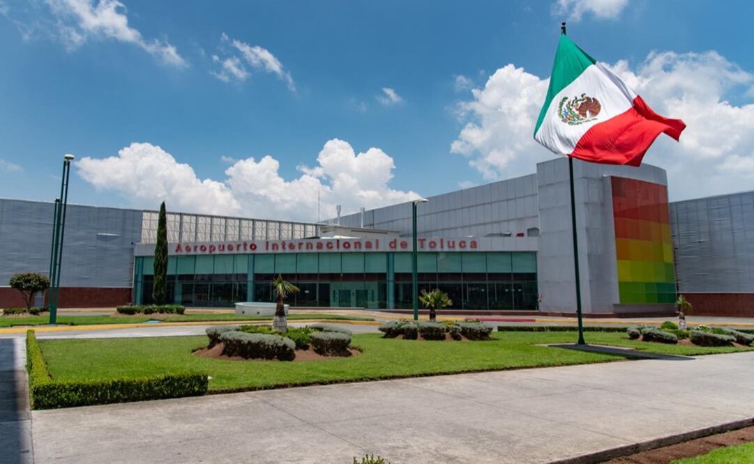 Aeropuerto Internacional de Toluca. Foto: Especial 
