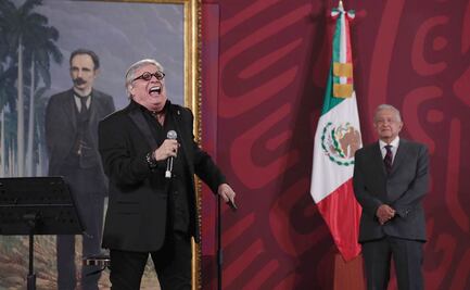 "Qué orgullo": Presidente de Cuba celebra presentación de Amaury Pérez en la mañanera de AMLO