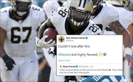 Saints responden al Papa Francisco: "No podíamos perder después de esto"
