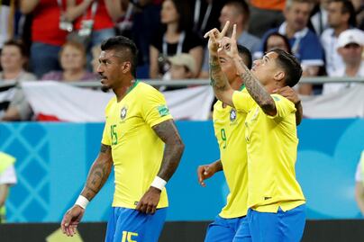 El golazo de Coutinho, primera anotación de Brasil en Rusia 2018