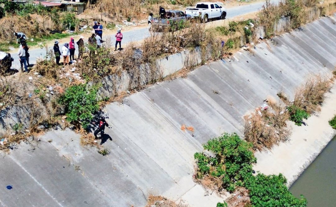 La jornada de búsqueda por Jeshua se convocó vía el Colectivo Lirios Buscadores y participaron 50 voluntarios y autoridades. Foto: Arturo Contreras / EL UNIVERSAL