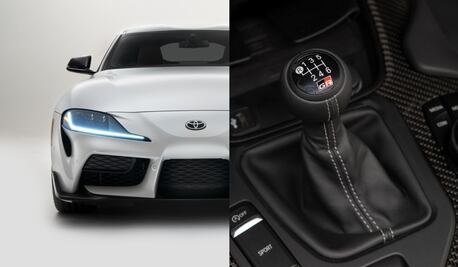 Toyota GR Supra tendrá transmisión manual