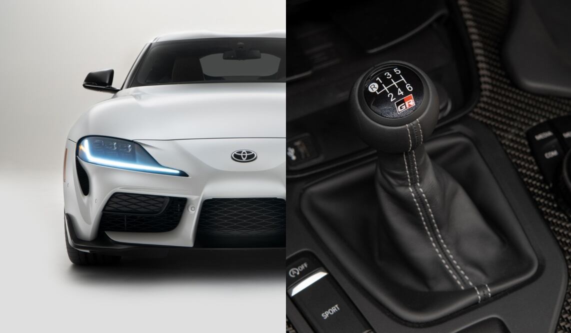Toyota GR Supra tendrá transmisión manual