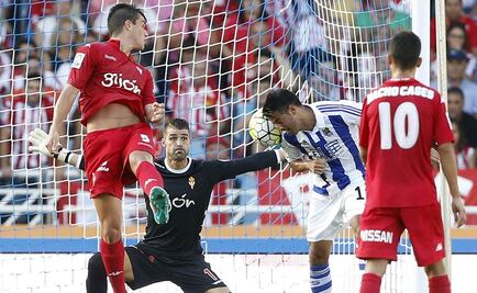 Sigue la sequía de goles en la Real