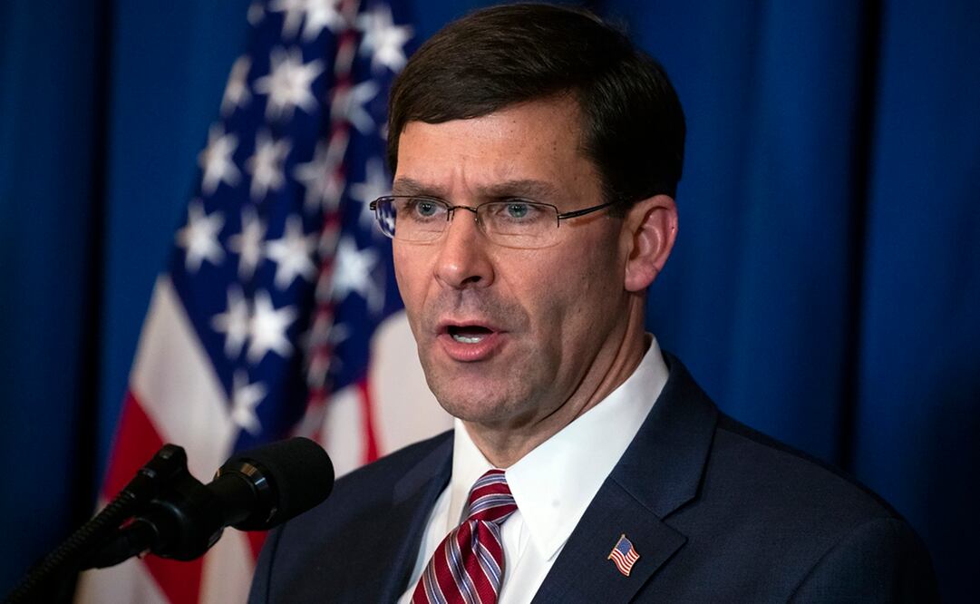 Mark Esper, ministro de defensa de Estados Unidos. Foto: AP
