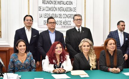 Asamblea instala comisión para proceso de entrega-recepción al Congreso de CDMX
