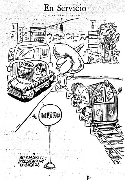 Con edecanes y el boleto a $1.20, así fue el primer día del Metro de la CDMX en 1969