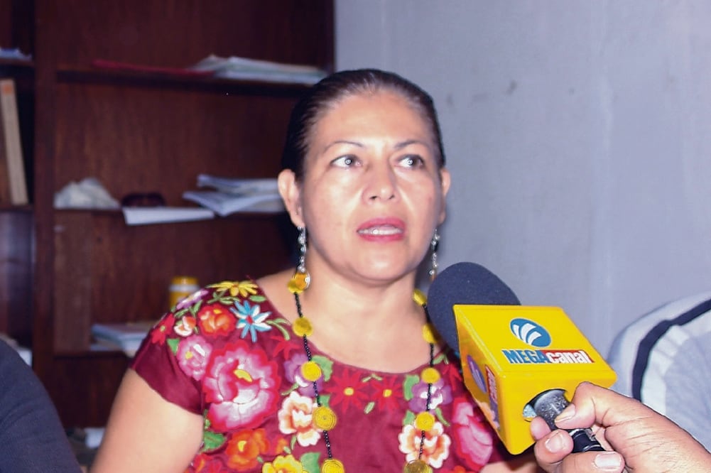 Hace cuatro años Bettina Cruz también encabezó una lucha contra las altas tarifas de la Comisión Federal de Electricidad (CFE) en el Istmo de Tehuantepec. (ROSELIA CHACA. EL UNIVERSAL)