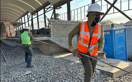 FOTOS: Así van las obras en el Tren Suburbano que va al AIFA; hay retrasos por presupuesto y protestas