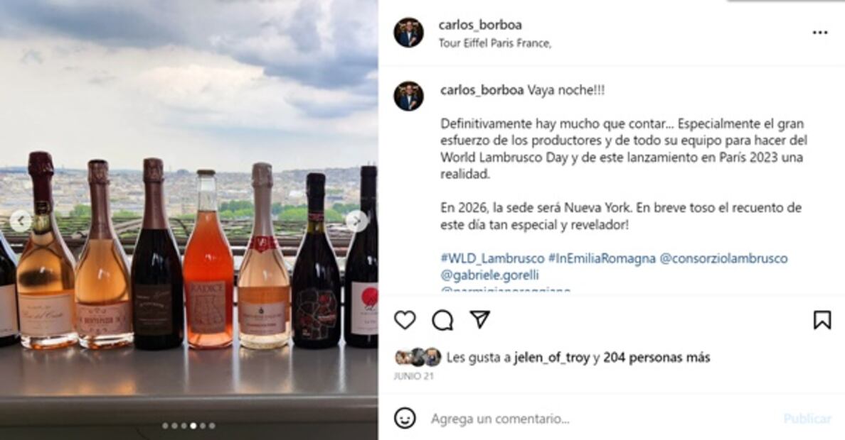 Hay muchas variedades de Lambrusco, con diversos colores, aromas, texturas en boca y calidade.