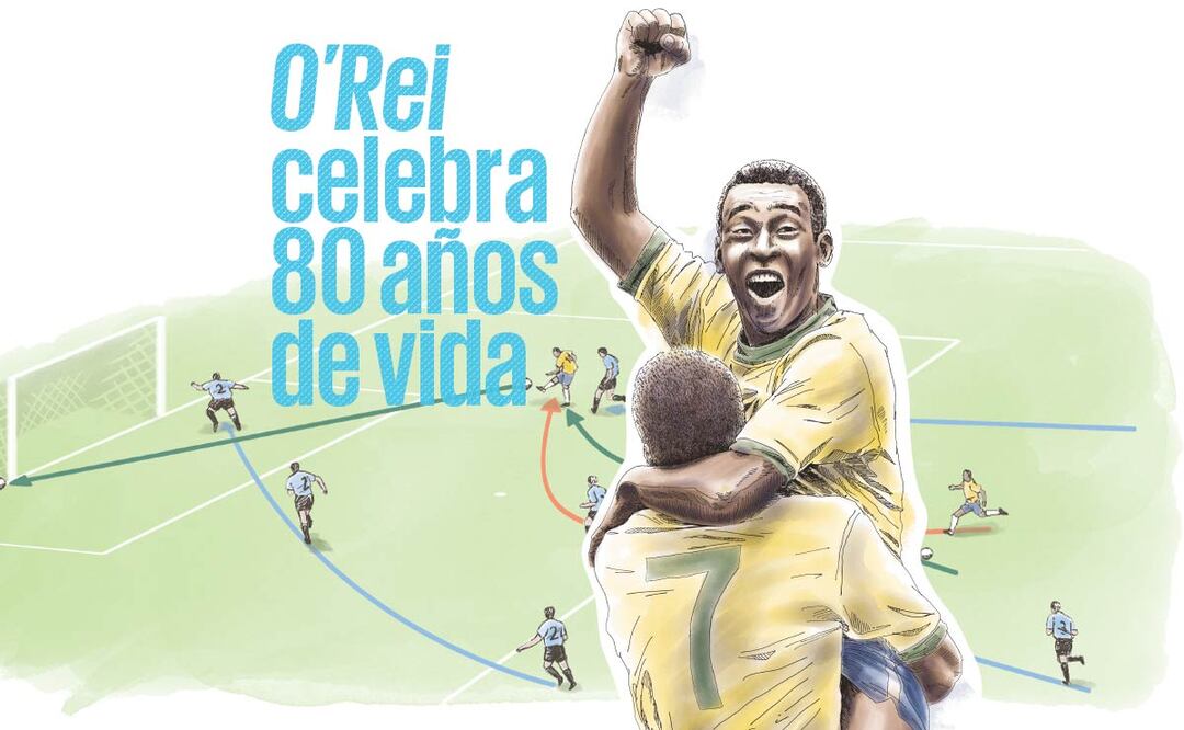 Pelé celebra 80 años de vida. Historia gráfica