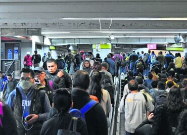 STC traslada a 3 millones 55 mil pasajeros al día