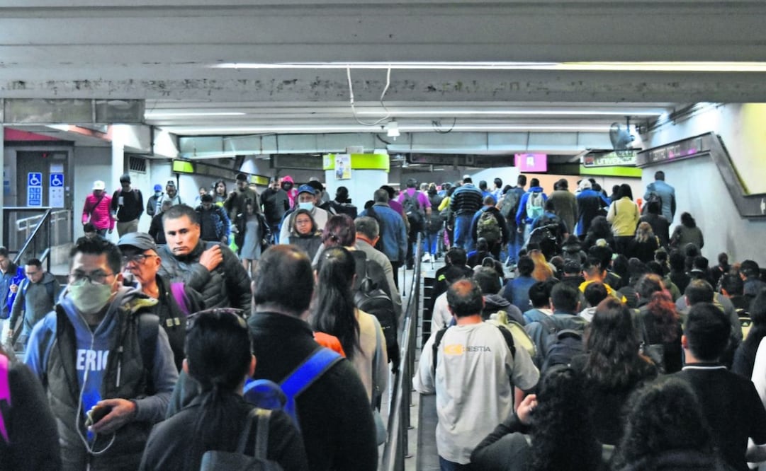 El año pasado, el Metro trasladó a mil 115 millones 160 mil 23 pasajeros, de acuerdo con la información del STC. Foto: Eduardo Castañeda | El Universal