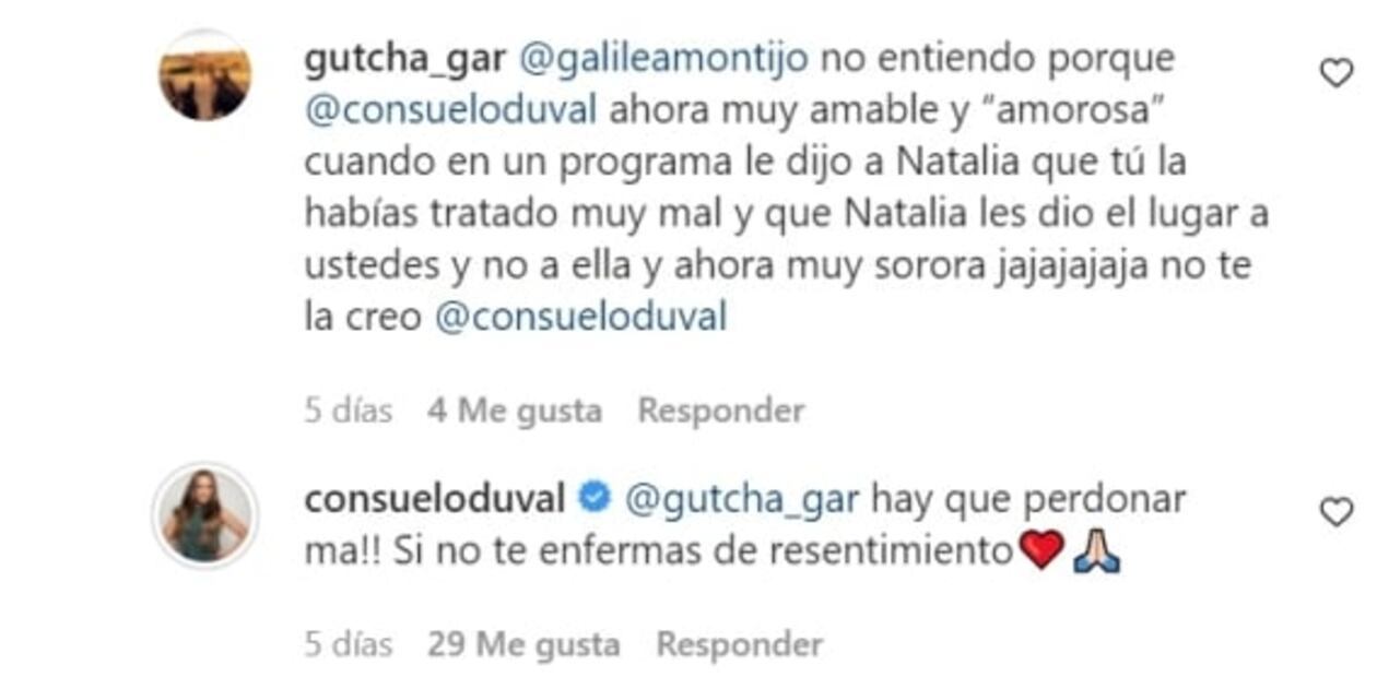 "No es mi amiga, pero lo va a ser", dice Consuelo Duval sobre Galilea Montijo