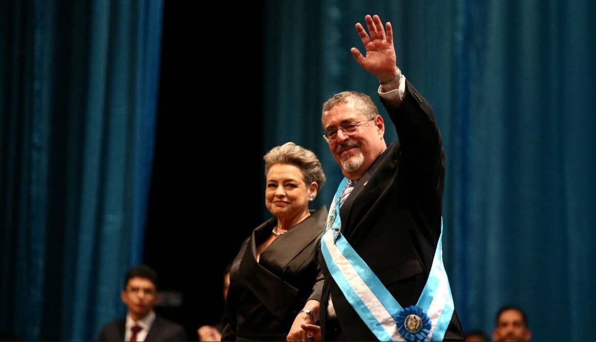 Bernardo Arévalo, presidente de Guatemala. Foto: agencias