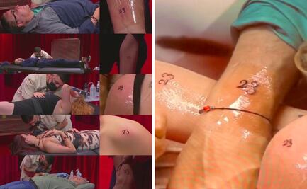 ¿Qué significa el número 23 que se tatuaron los integrantes del Team Mar en La Casa de los Famosos?