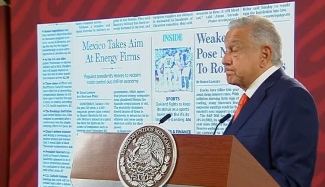 Esto dice el artículo de WSJ sobre "la política de los años 70" de AMLO que lo hizo reaccionar en la mañanera